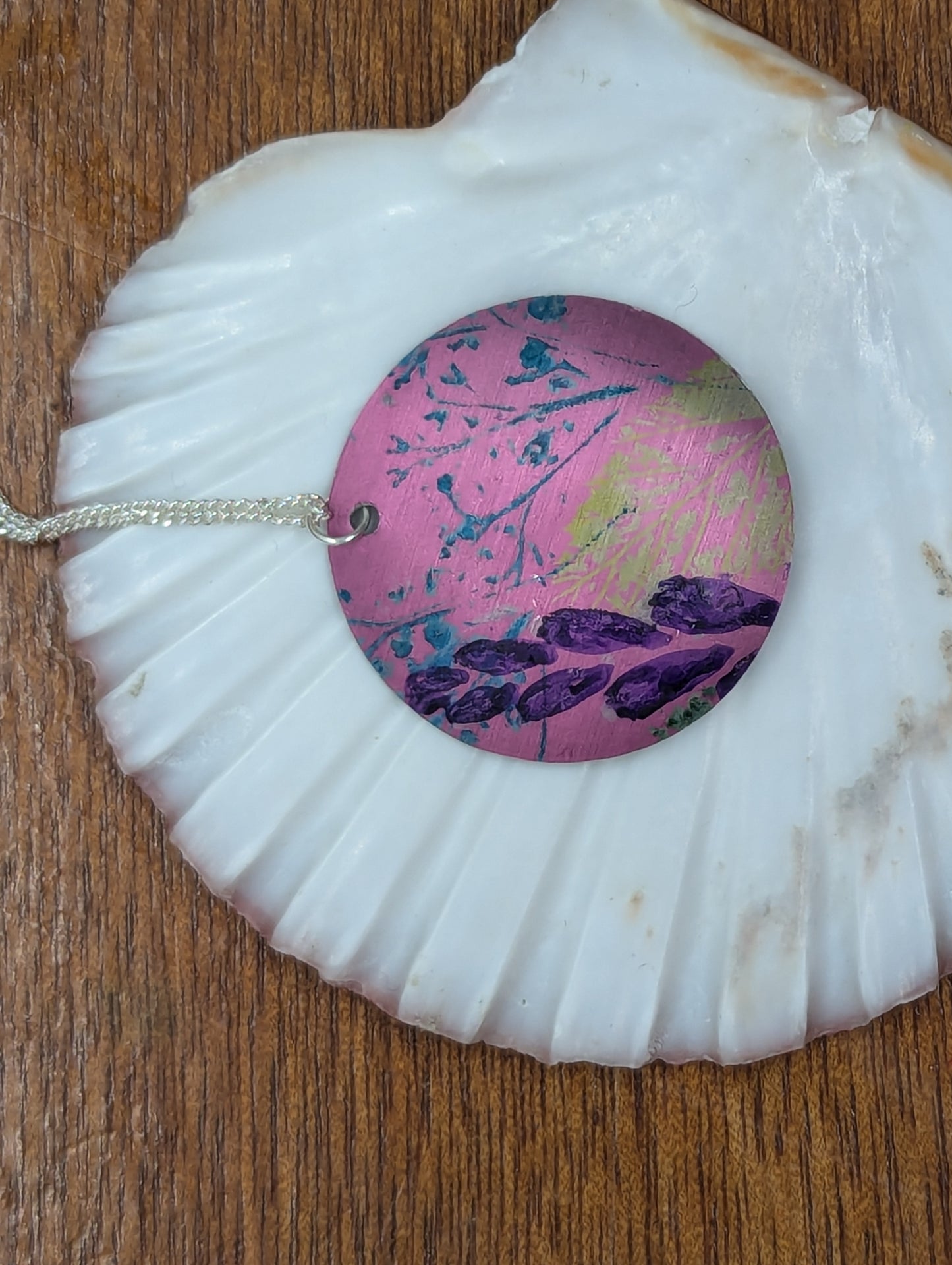 Pink Wildflower Pendant PK102