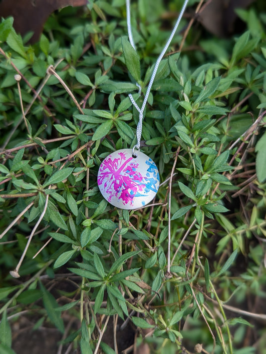 Yellow Cuillin Wildflower Pendant Y102